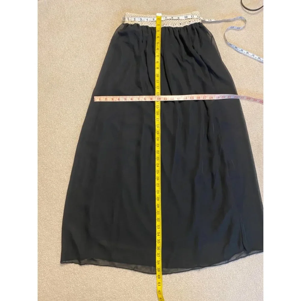 Chiffon Maxi Skirt Size M